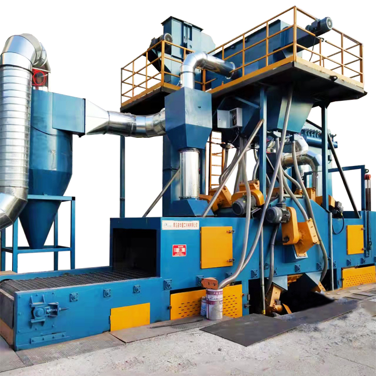 Mesh belt shot blasting machine ၏အင်္ဂါရပ်များ