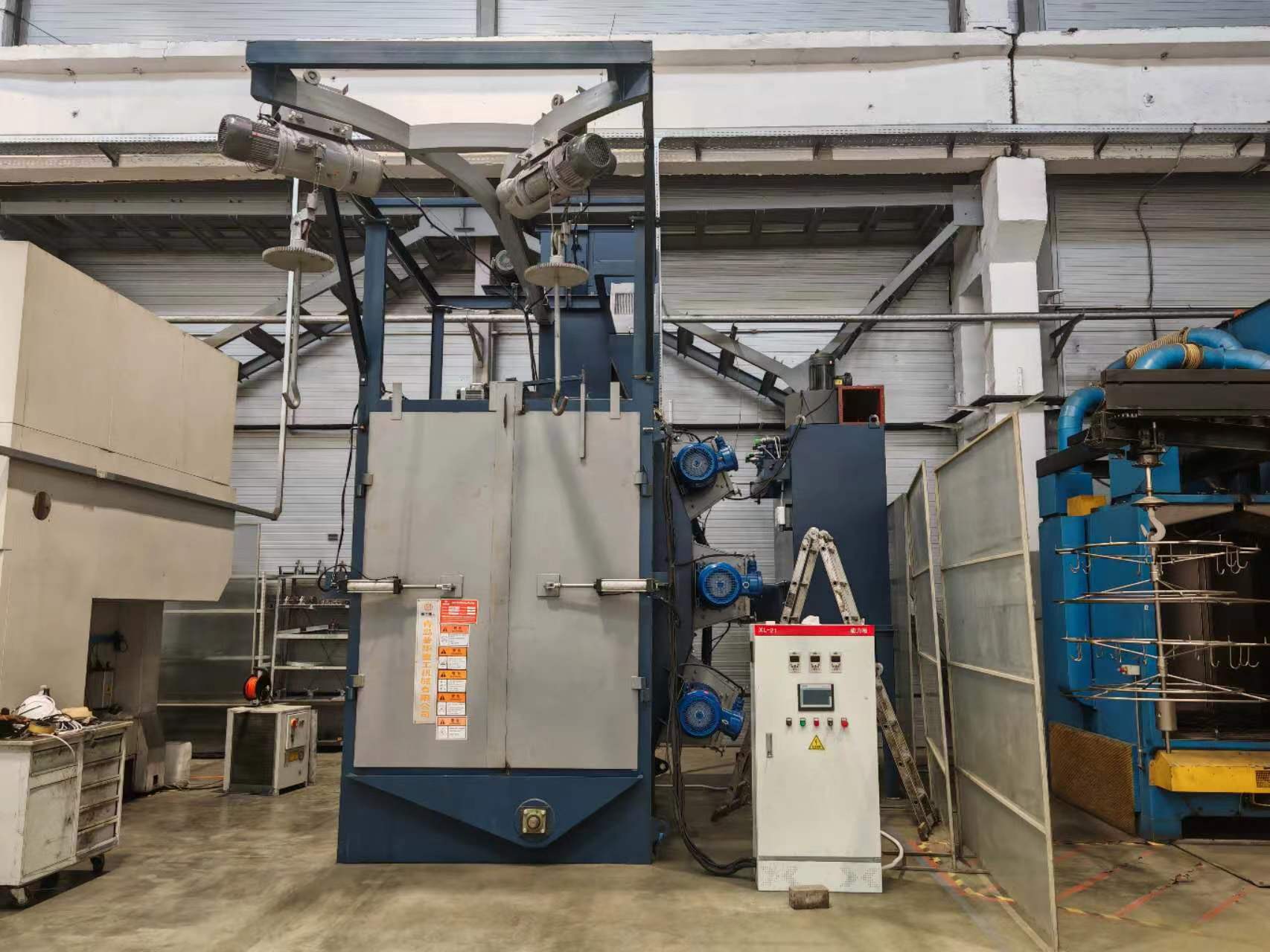 Hook shot blasting machine နဲ့ သန့်ရှင်းရေးအတွက် ဘယ်လို workpieces တွေက သင့်တော်လဲ။